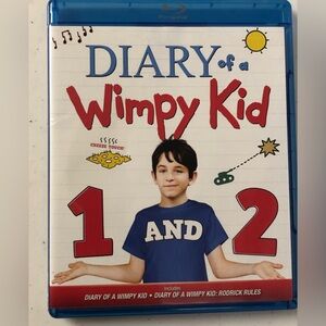 ⭐️Five $5 items for $15⭐️ Diary of a Wimpy Kid 1 & 2 Blu-ray
